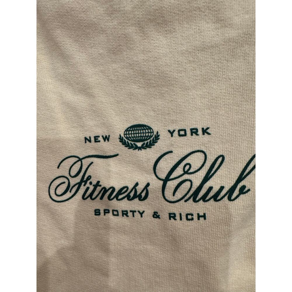 Sporty & Rich Fitness World Cream Track Pants - Large (new) - Picture 5 of 6